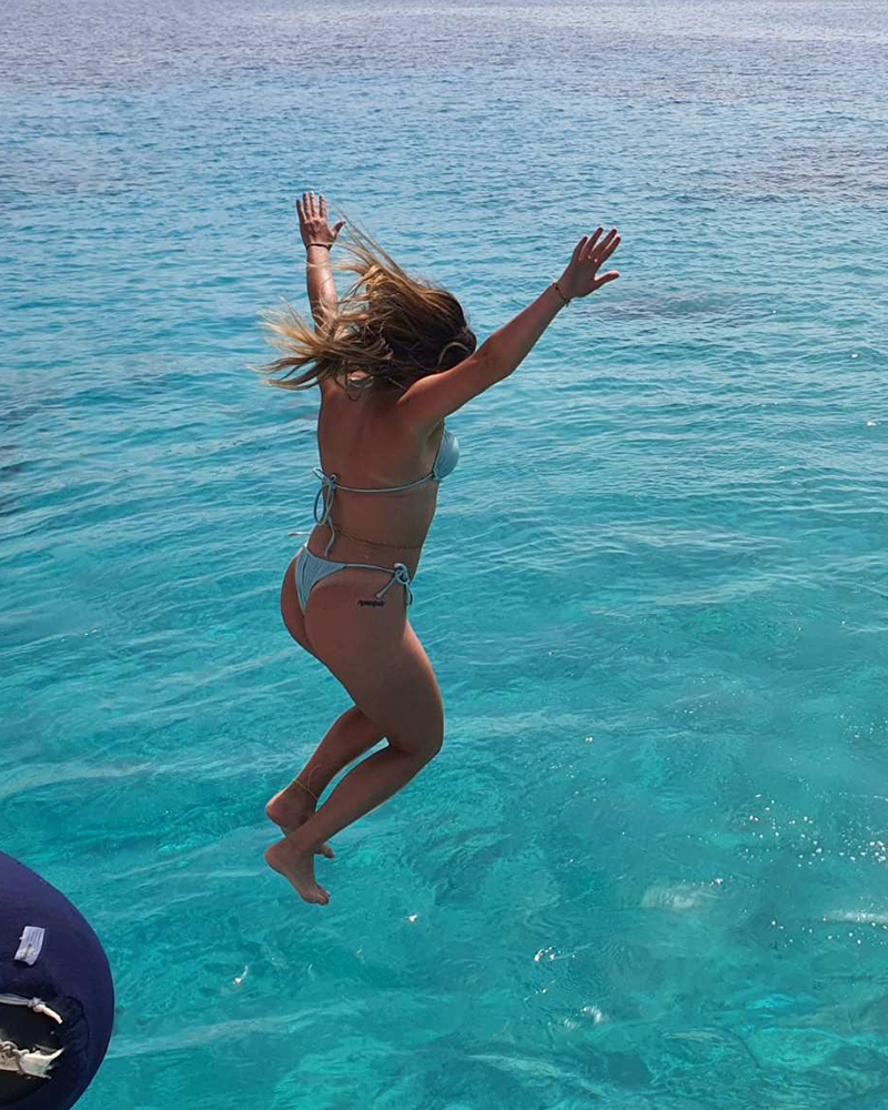 Thrills and Jumps: Adventure with Captain George on the Annabella Yacht
